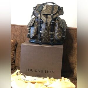 Louis Vuitton Christopher Backpack Macassar (M92295) Original 2004